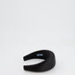 *HOT* Prada Black Satin Padded Headband
