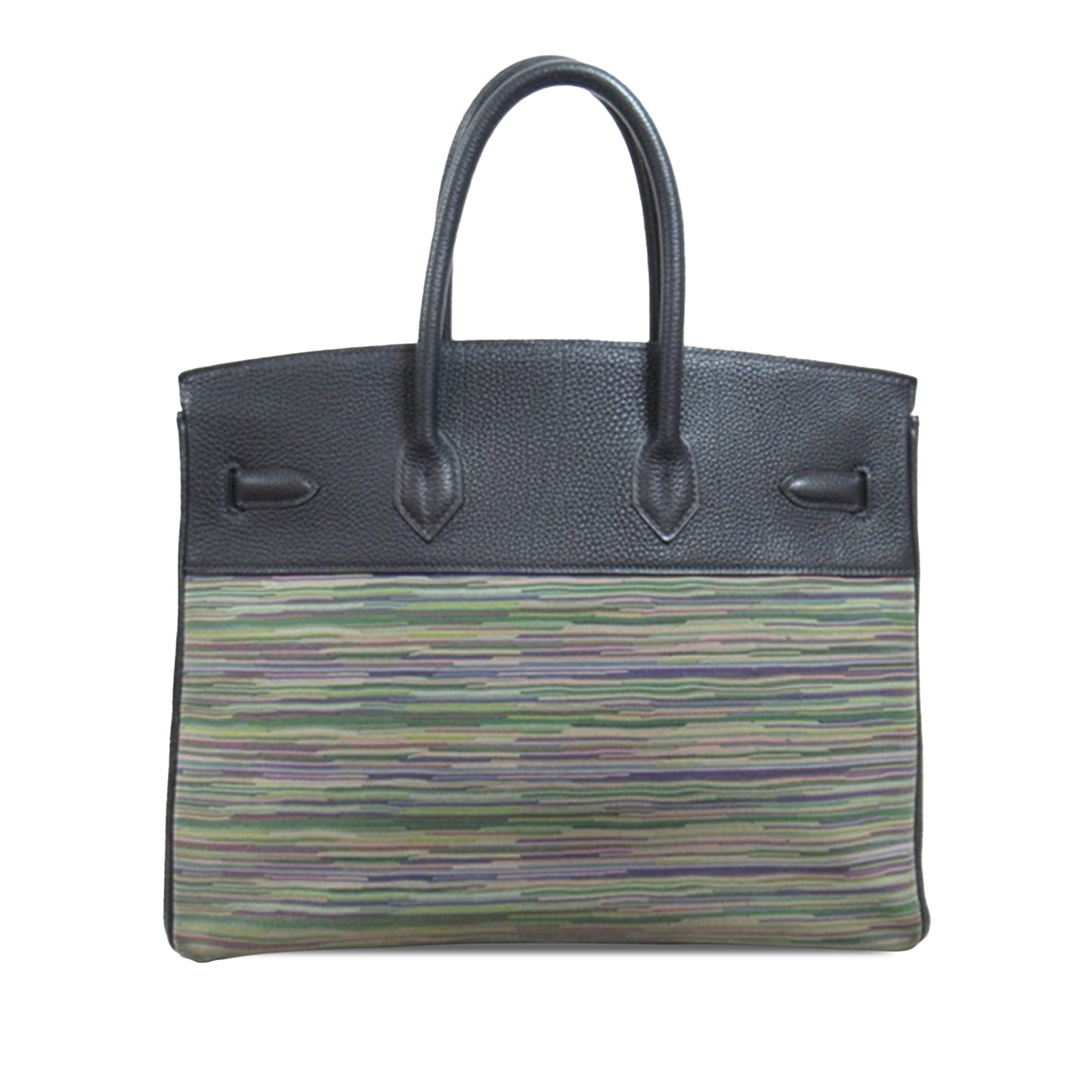 Hermes Togo and Vibrato Birkin 35 Handbag