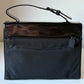 Prada leather top handbag