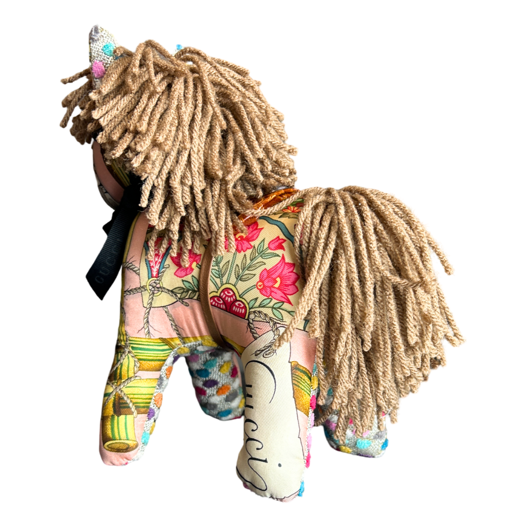 Chinoiserie   Silk Scarf Noble Pony