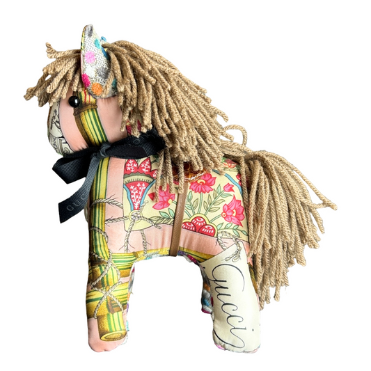 Chinoiserie   Silk Scarf Noble Pony