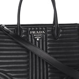 PRD SOFT CALFSKIN IMPUNTURE DIAGRAMME TOTE BAG