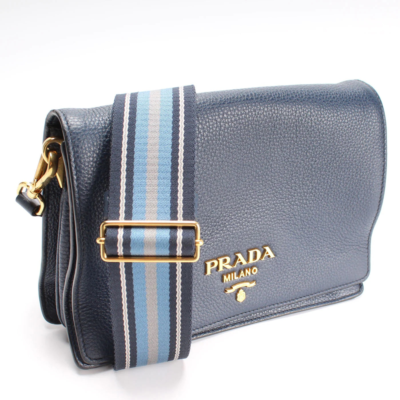 PRD VITELLO DAINO FLAP CROSSBODY BAG