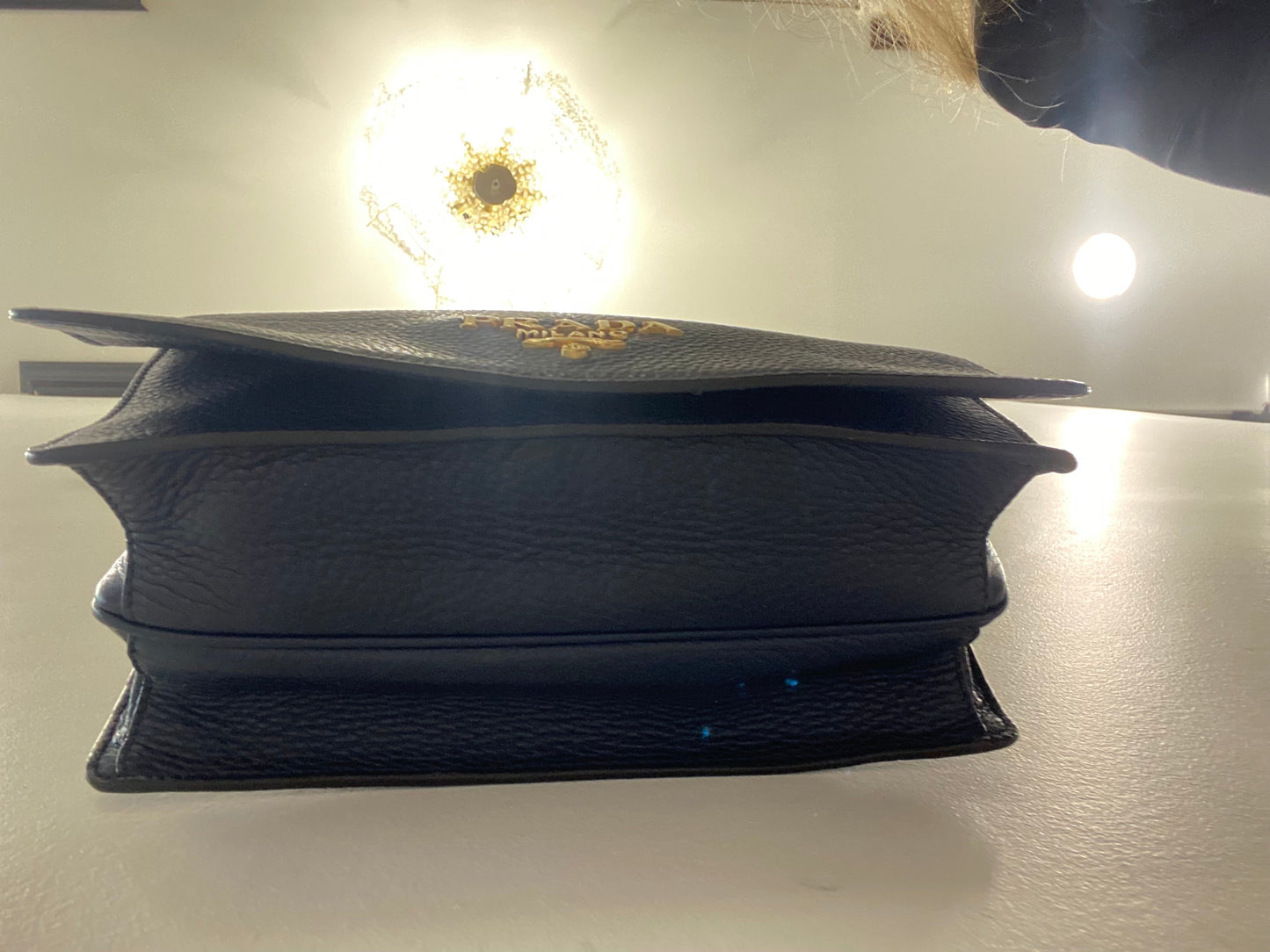 PRD VITELLO DAINO FLAP CROSSBODY BAG