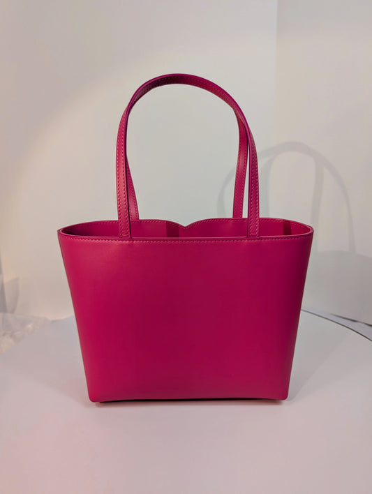 Dolce & Gabbana Hot Pink Small DG Logo Tote Bag