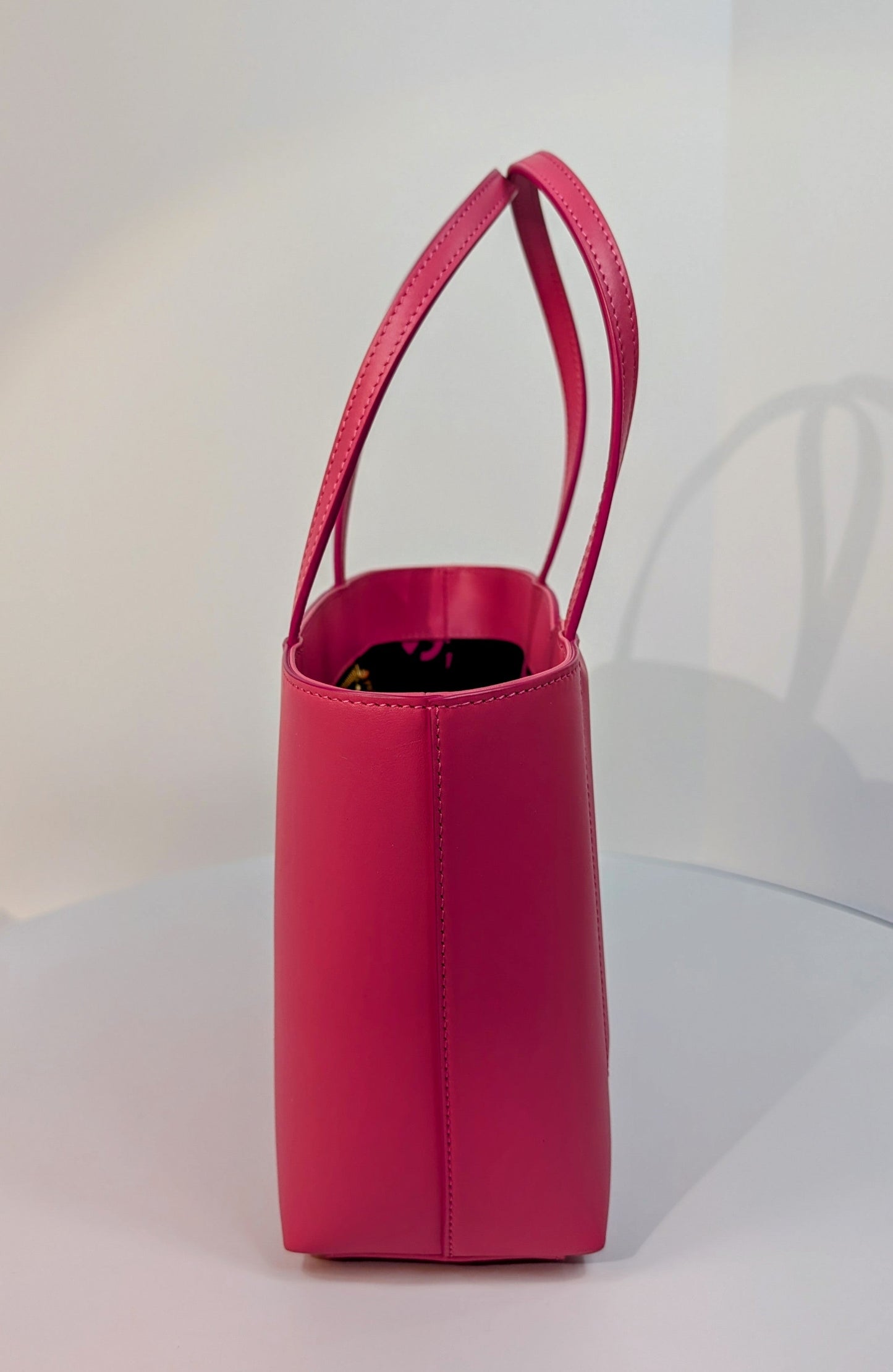 Dolce & Gabbana Hot Pink Small DG Logo Tote Bag
