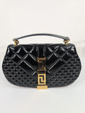 Versace Virtus Black Shoulder Bag
