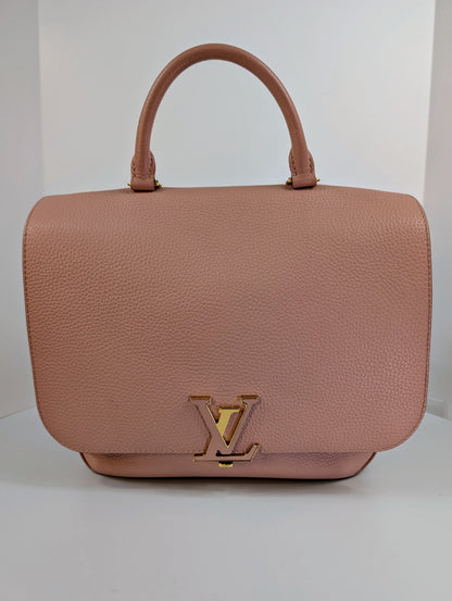 Louis Vuitton Pink Taurillon Leather Tophandle Volta Bag