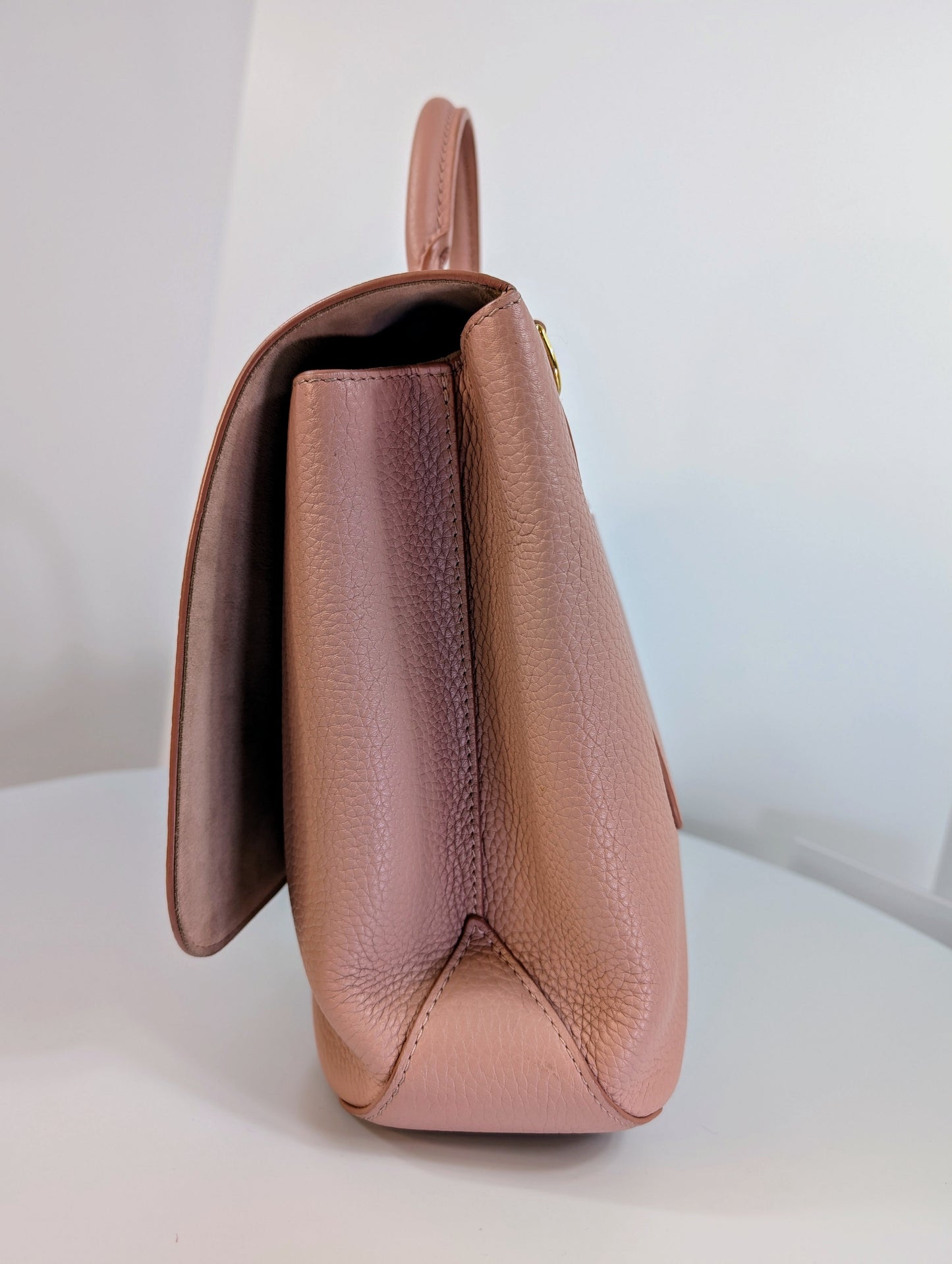 Louis Vuitton Pink Taurillon Leather Tophandle Volta Bag