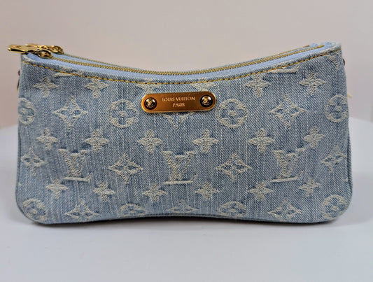 Louis Vuitton Blue Monogram "Sky Denim" OnTheGo Mini Pochette