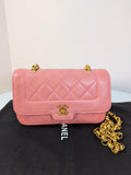 Chanel Rare   Mini Diana Pink 1-series Bag