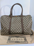 Gucci   Boston Bag in GG Supreme Coated Canvas