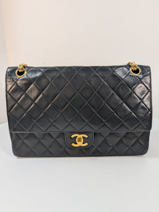 Chanel Rare Collector’s 1985 Classic Lambskin Double Flap, Bijoux Chain