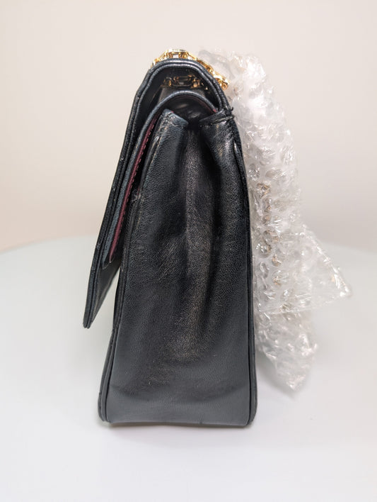 Chanel Rare Collector’s 1985 Classic Lambskin Double Flap, Bijoux Chain