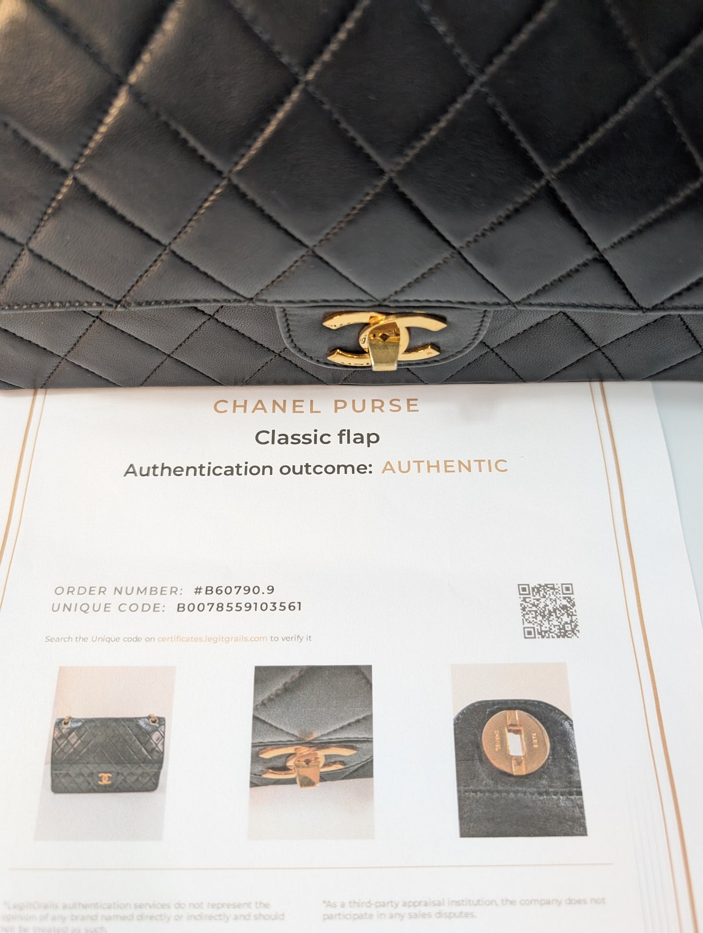 Chanel Rare Collector’s 1985 Classic Lambskin Double Flap, Bijoux Chain