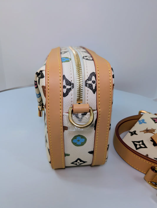 : Louis Vuitton x Tyler the Creator Colorful Monogram Craggy Envelope Shoulder Bag