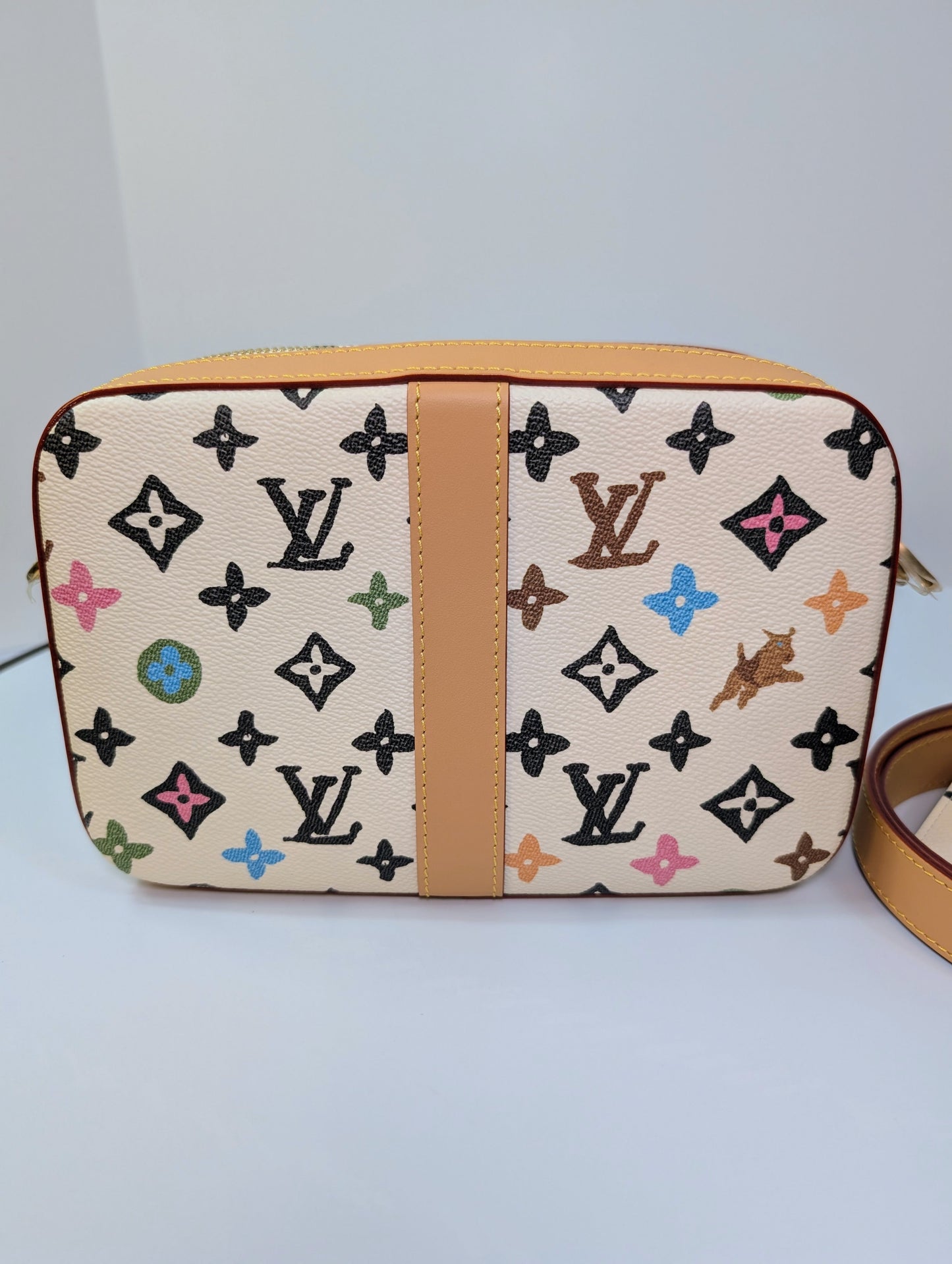 : Louis Vuitton x Tyler the Creator Colorful Monogram Craggy Envelope Shoulder Bag