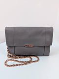 Ted Baker Gray Purple London Crossbody Bag