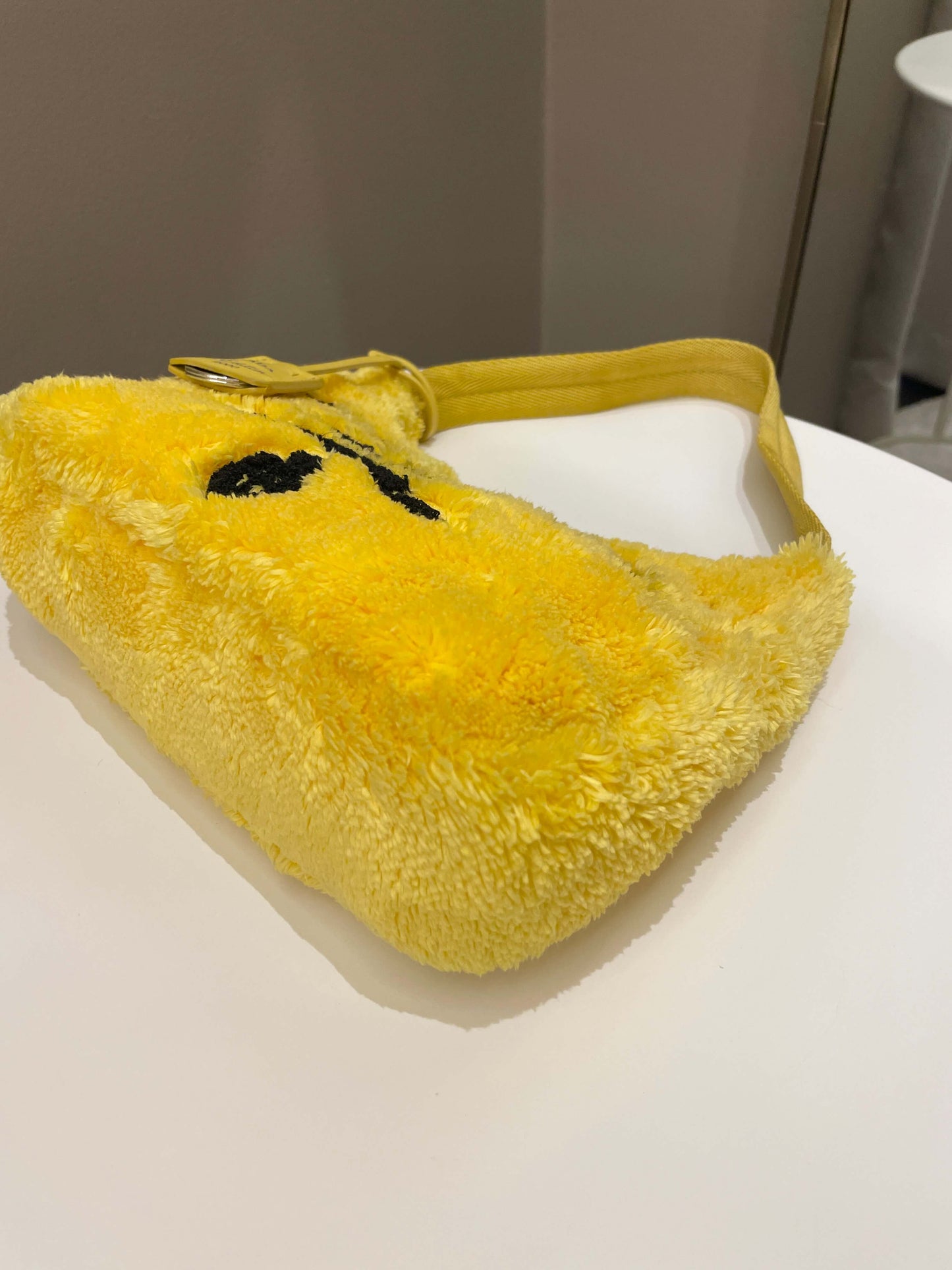 Prada Re-Edition 2000 Bag Yellow Terry