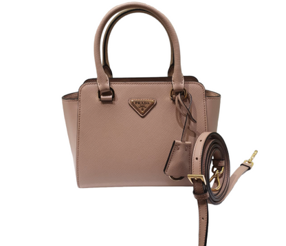 Prada Pink Nude Mini Tote Bag