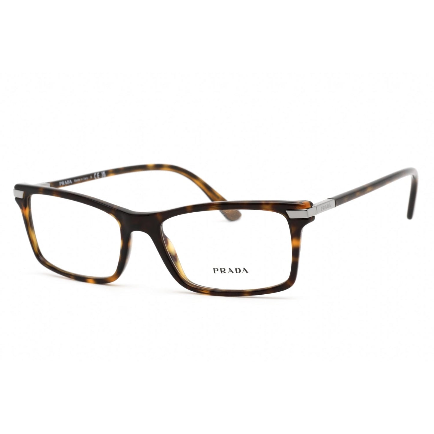 Prada   03YV Eyeglasses Tortoise / Clear demo lens