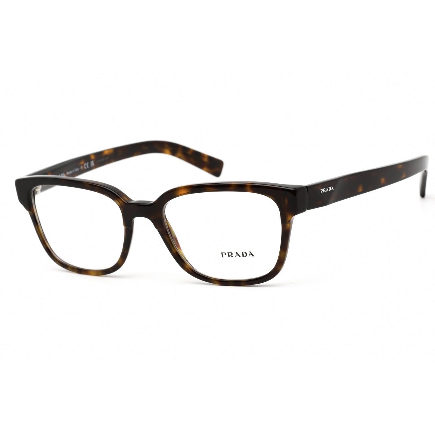 Prada   04YV Eyeglasses Tortoise/Clear demo lens