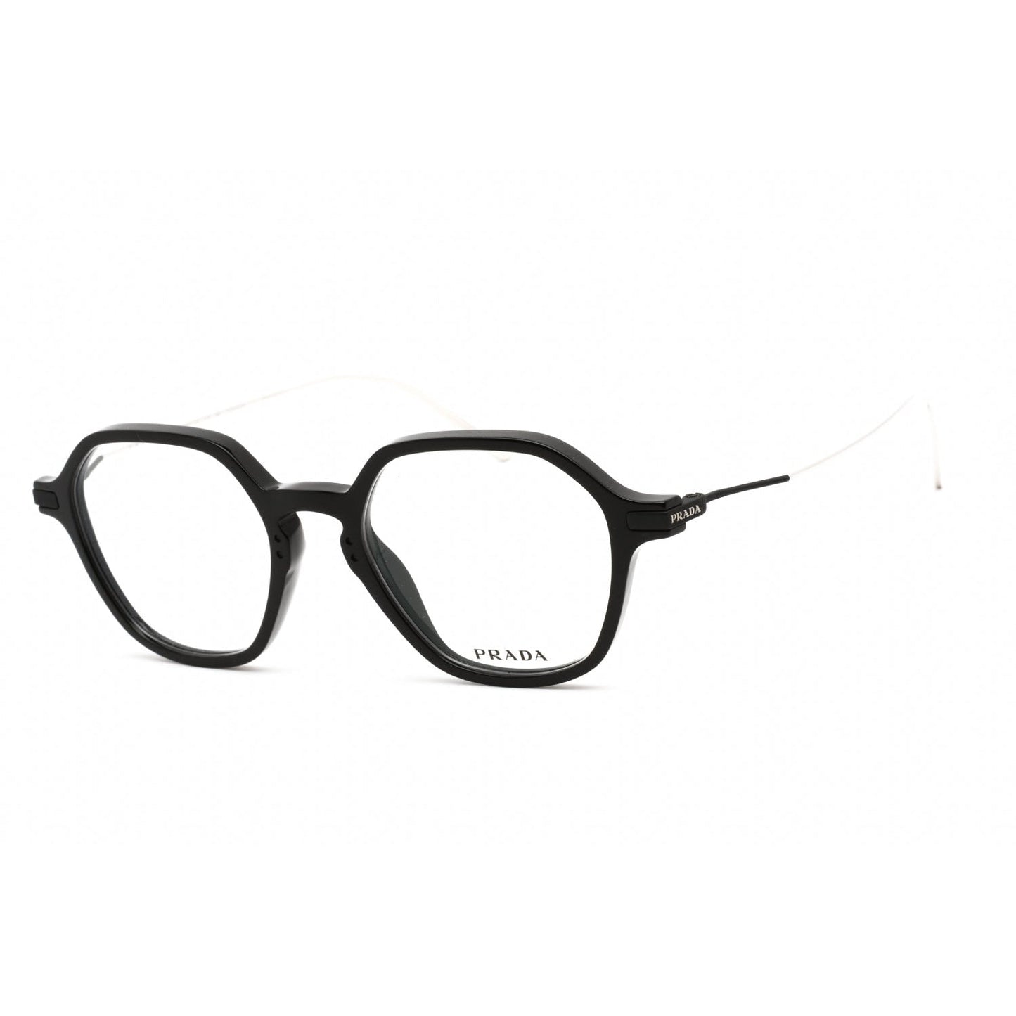 Prada   07YV Eyeglasses Black / Clear Lens