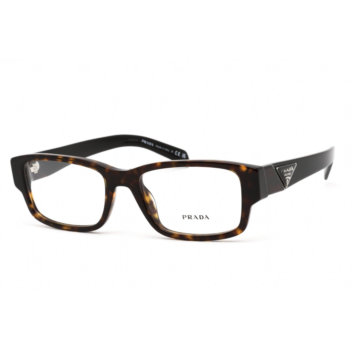 Prada   07ZV Eyeglasses Havana/Clear demo lens