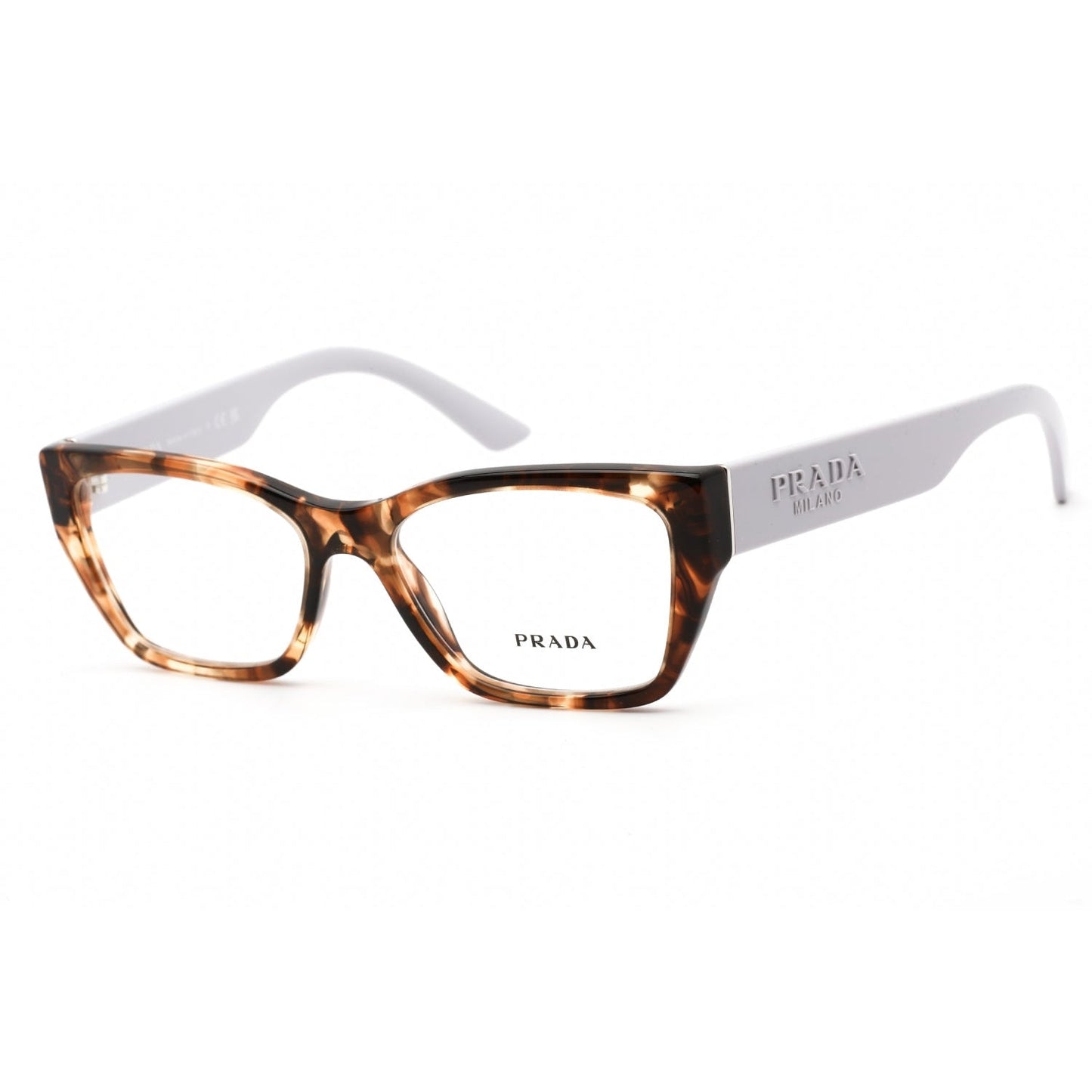Prada   11YV Eyeglasses Caramel Tortoise/Clear demo lens