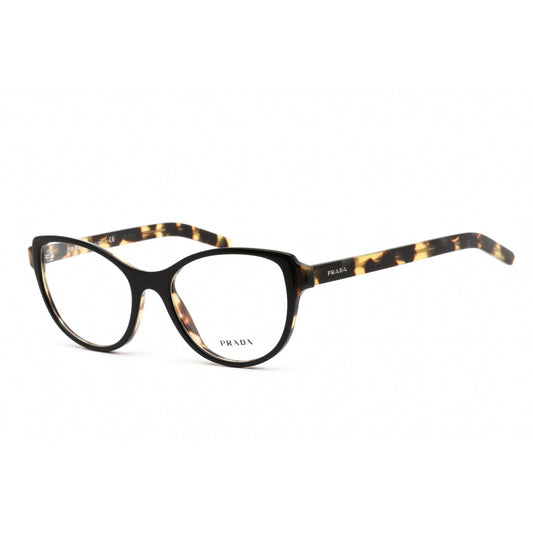 Prada   12VV Eyeglasses Top Black / Havana / Clear Lens