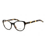 Prada   12VV Eyeglasses Top Black / Havana / Clear Lens
