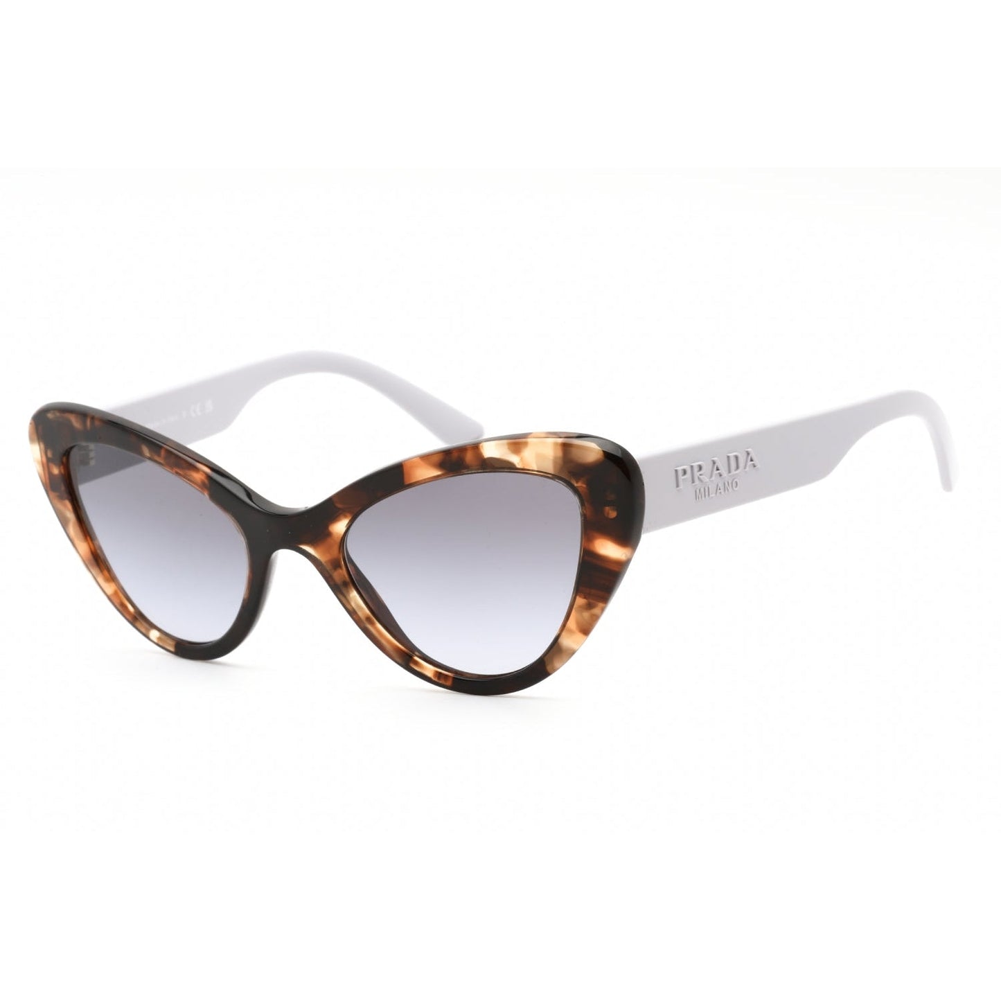 Prada   13YS Sunglasses Havana/Light Violet Gradient Blue Women's