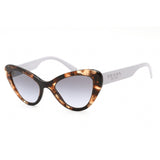 Prada   13YS Sunglasses Havana/Light Violet Gradient Blue Women's