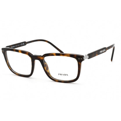 Prada   13YV Eyeglasses Dark Havana/Clear demo lens
