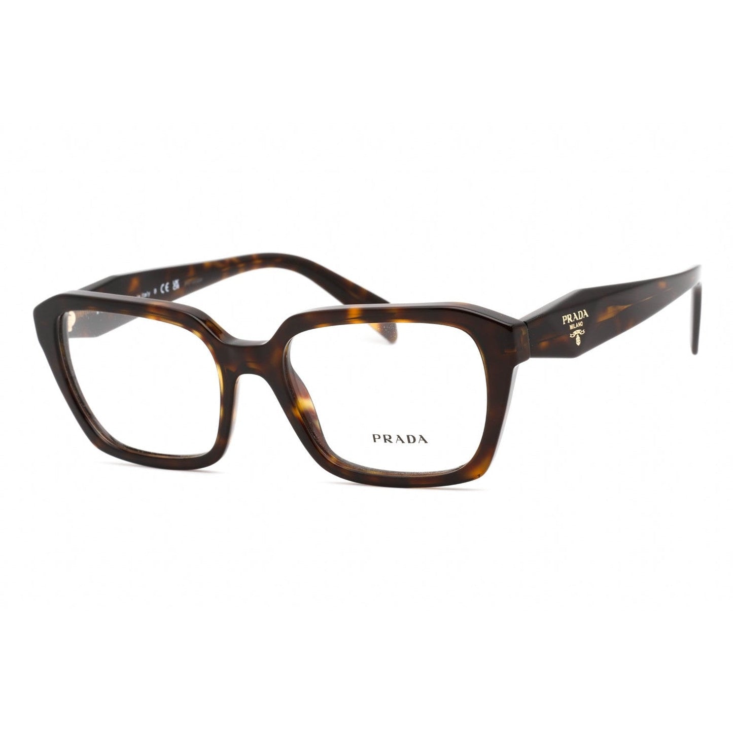 Prada   14ZV Eyeglasses Havana / Clear Lens