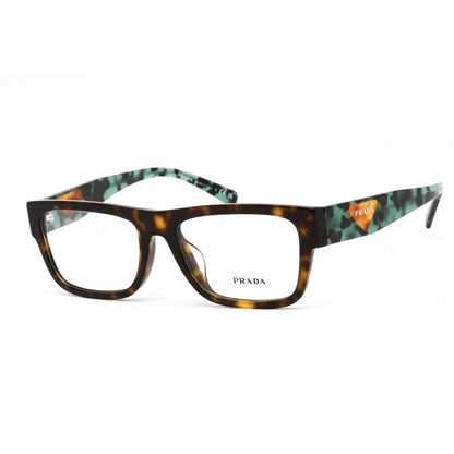 Prada   15YVF Eyeglasses Tortoise / Clear demo lens