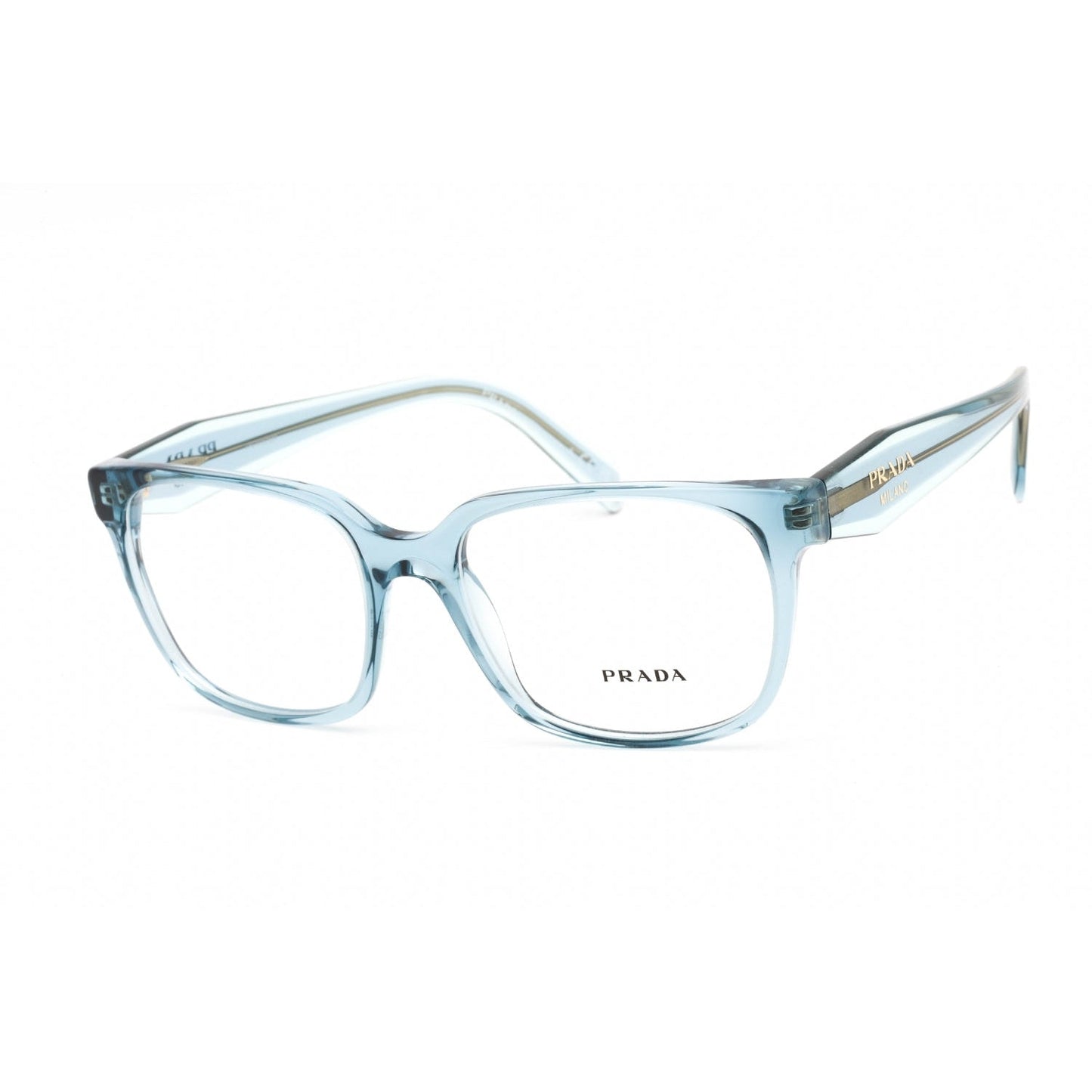 Prada   17ZV Eyeglasses Crystal Blue / Clear Lens