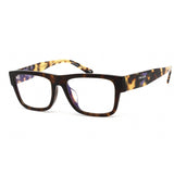 Prada   28YSF Eyeglasses Havana/Clear demo lens