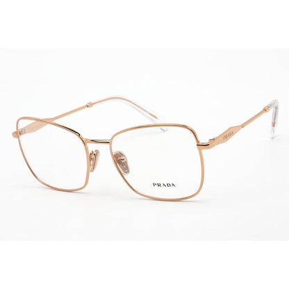 Prada   53ZV Eyeglasses Pink Gold / Clear demo lens