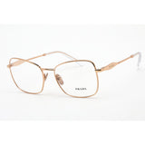 Prada   53ZV Eyeglasses Pink Gold / Clear demo lens