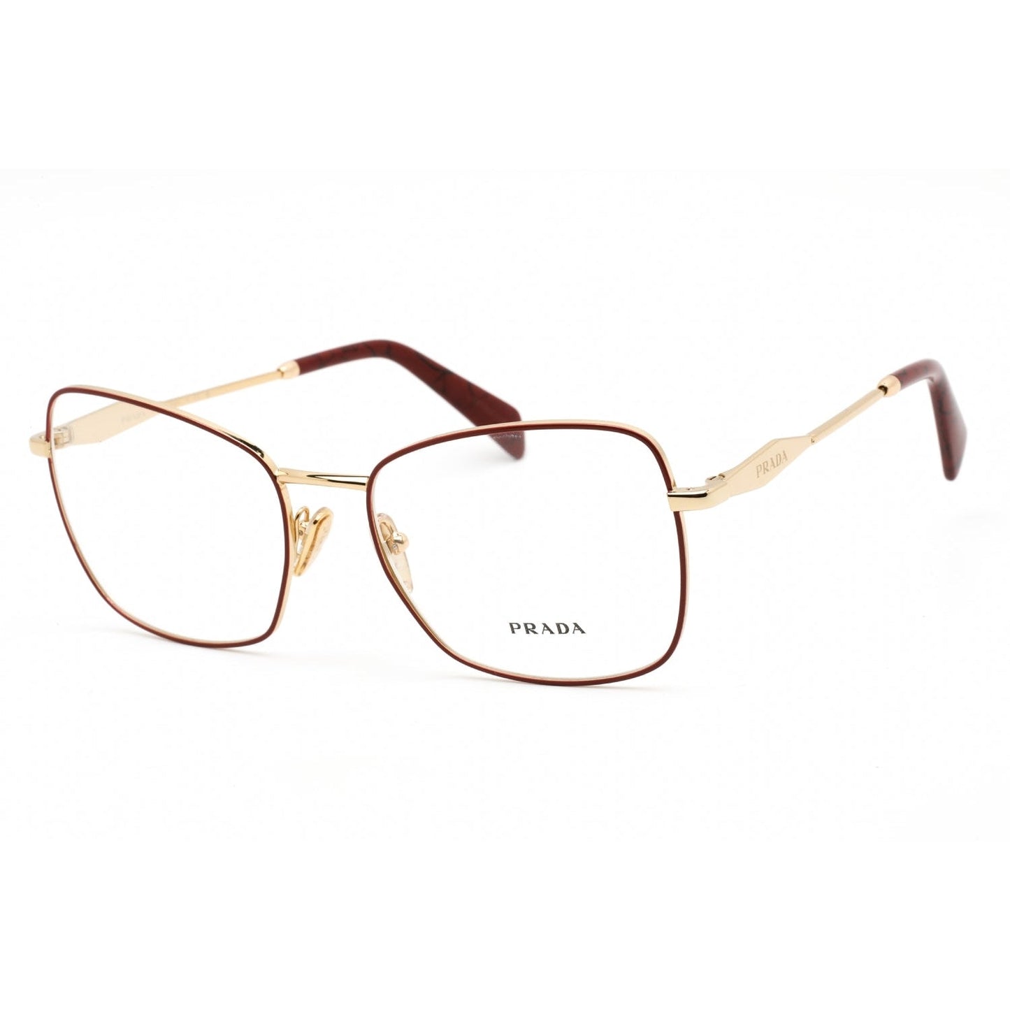 Prada   53ZV Eyeglasses Red Gold / Clear Lens