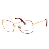 Prada   53ZV Eyeglasses Red Gold / Clear Lens