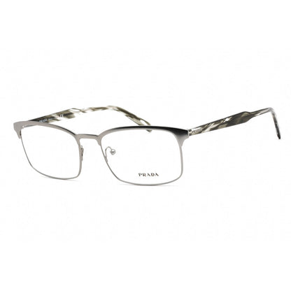 Prada   54WV Eyeglasses Matte Gunmetal Grey  / Clear Lens