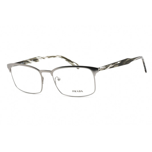 Prada   54WV Eyeglasses Matte Gunmetal Grey  / Clear Lens