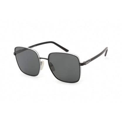 Prada   55YS Sunglasses Black White / Grey Women's