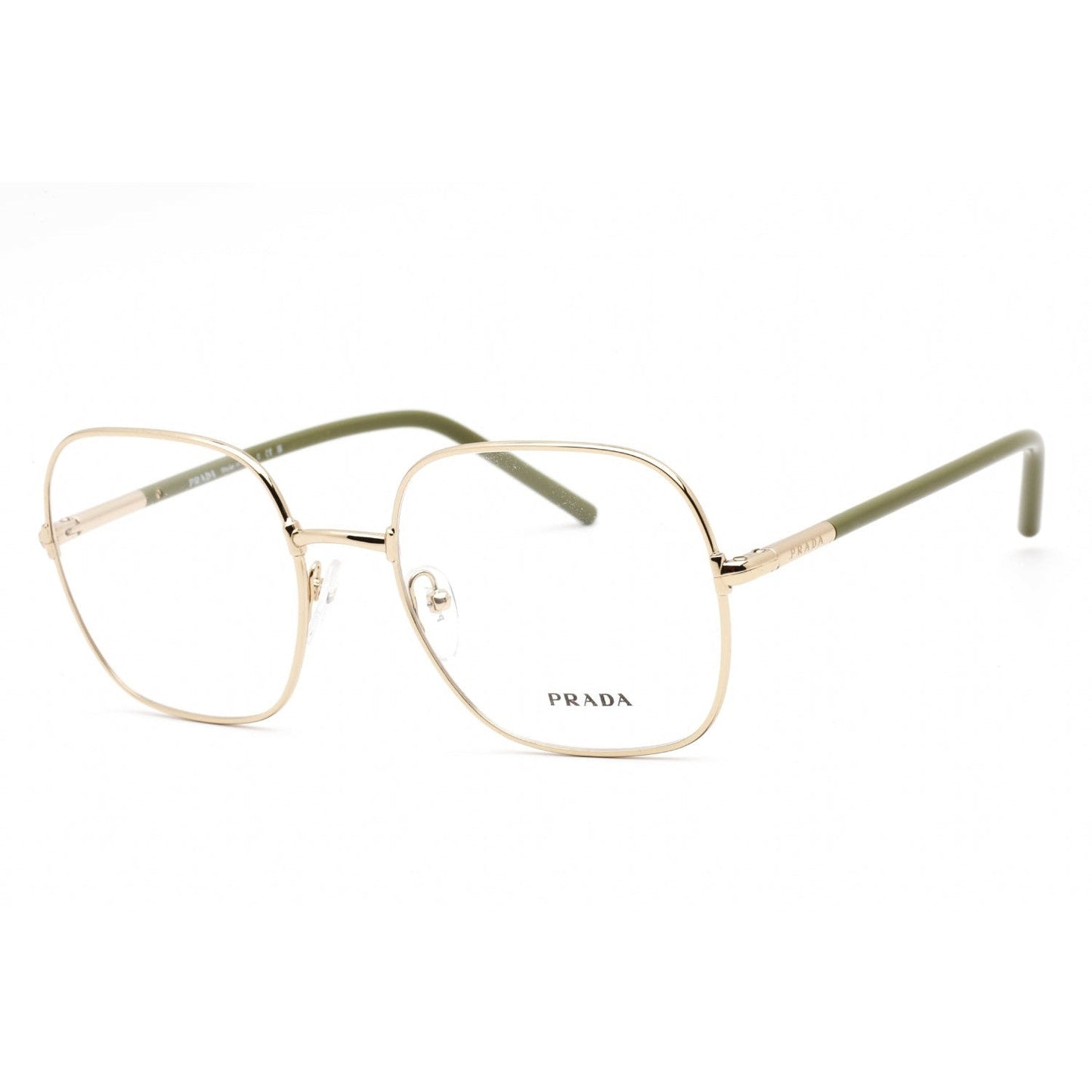 Prada   56WV Eyeglasses Pale Gold / Clear Lens