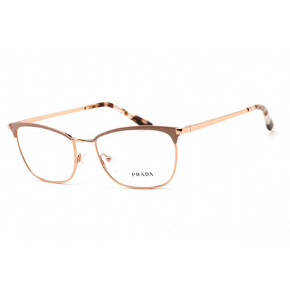 Prada   57WV Eyeglasses Pink Gold/Clear demo lens