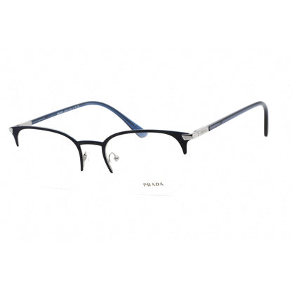 Prada   57YV Eyeglasses Matte Blue/Clear demo lens