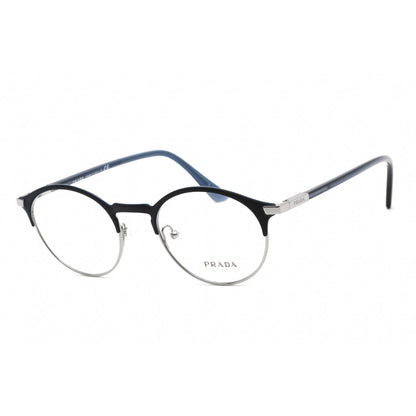 Prada   58YV Eyeglasses Matte Blue / Clear Lens