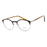 Prada   58YV Eyeglasses Matte Brown/Clear demo lens